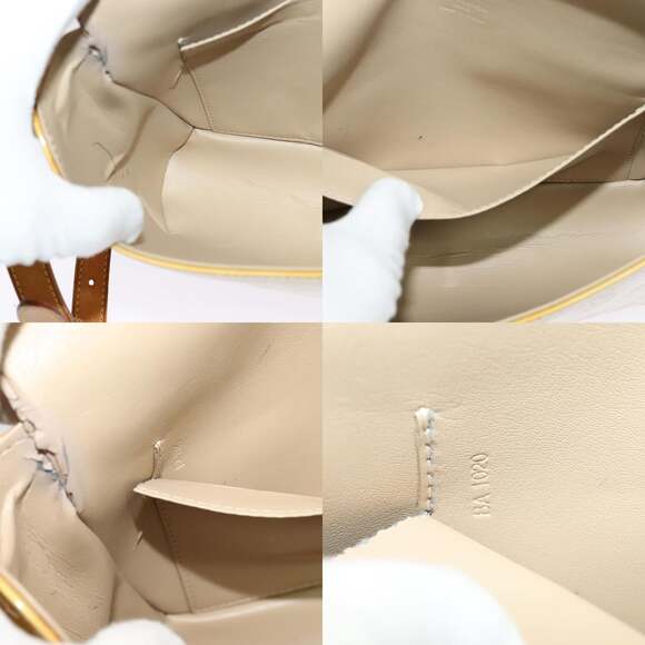 LOUIS VUITTON Monogram Vernis Thompson Street Bag Beige M91301 - Picture 12 of 12